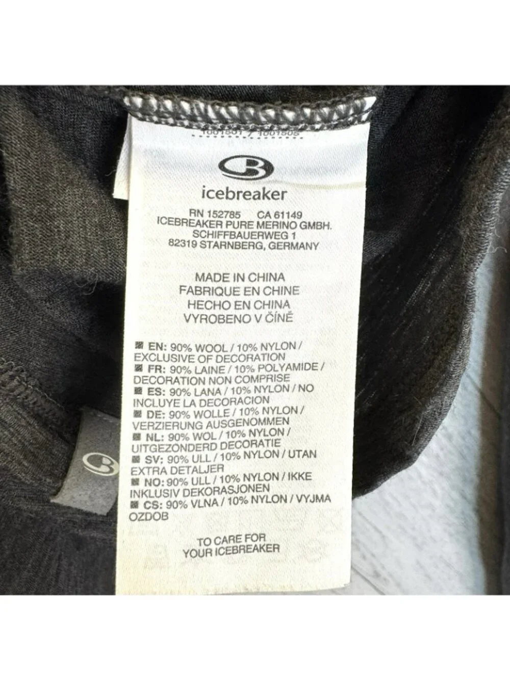 Icebreaker Merino Wool Cowl Neck Pullover Top Womens Size XL Gray Long Sleeve - Picture 4 of 5